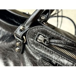 1:1 Replica Balenciaga Le City East-West Shoulder Bag Black Knockoff