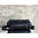 1:1 Replica Balenciaga Le City East-West Shoulder Bag Black Knockoff