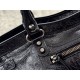1:1 Replica Balenciaga Le City East-West Shoulder Bag Black Knockoff