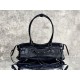 1:1 Replica Balenciaga Le City East-West Shoulder Bag Black Knockoff
