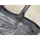 1:1 Replica Balenciaga Le City East-West Crossbody Bag Gray Knockoff