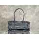 1:1 Replica Balenciaga Le City East-West Crossbody Bag Gray Knockoff