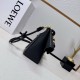 1:1 Replica Loewe Ola Medium Shoulder Bag Black Knockoff