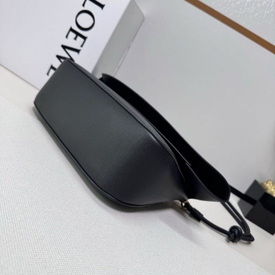 1:1 Replica Loewe Ola Medium Shoulder Bag Black Knockoff