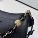 1:1 Replica Loewe Ola Medium Shoulder Bag Black Knockoff