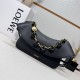 1:1 Replica Loewe Ola Medium Shoulder Bag Black Knockoff