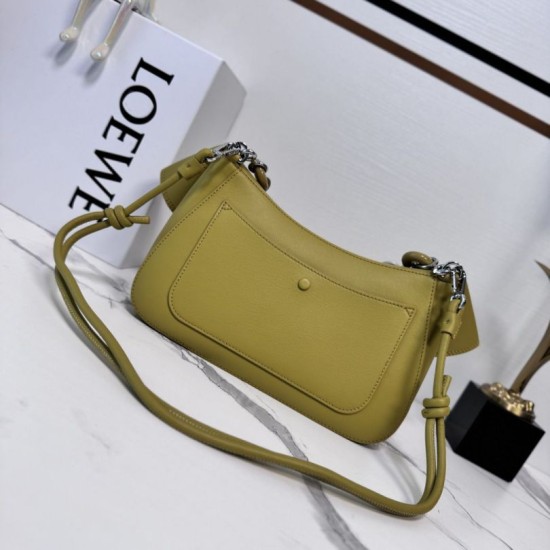 1:1 Replica Loewe Ola Medium Shoulder Bag Yellow Knockoff