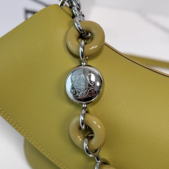1:1 Replica Loewe Ola Medium Shoulder Bag Yellow Knockoff