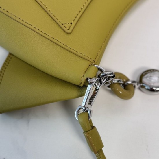 1:1 Replica Loewe Ola Medium Shoulder Bag Yellow Knockoff