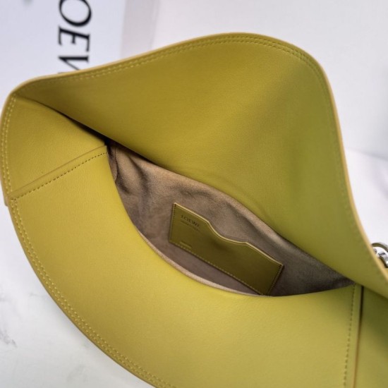 1:1 Replica Loewe Ola Medium Shoulder Bag Yellow Knockoff