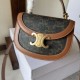 1:1 Replica Celine Mini Besace Clea Triomphe Canvas Bag Calfskin Knockoff