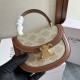 1:1 Replica Celine Mini Besace Clea Triomphe Canvas Bag Beige Calfskin Knockoff