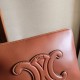 1:1 Replica Celine Small Clutch with Shoulder Strap Smooth Calfskin Brown Knockoff