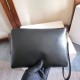1:1 Replica Celine Small Clutch with Shoulder Strap Smooth Calfskin Black Knockoff