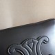 1:1 Replica Celine Small Clutch with Shoulder Strap Smooth Calfskin Black Knockoff