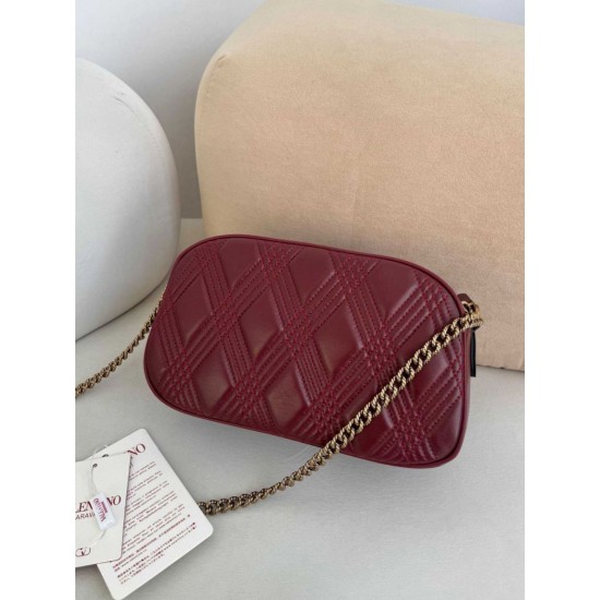 AAA Replica Valentino Garavani Quiltie 67 Chain Handbag Red Lambskin 1:1 Replica Valentino Garavani Quiltie 67 Chain Handbag Red Lambskin Knockoff