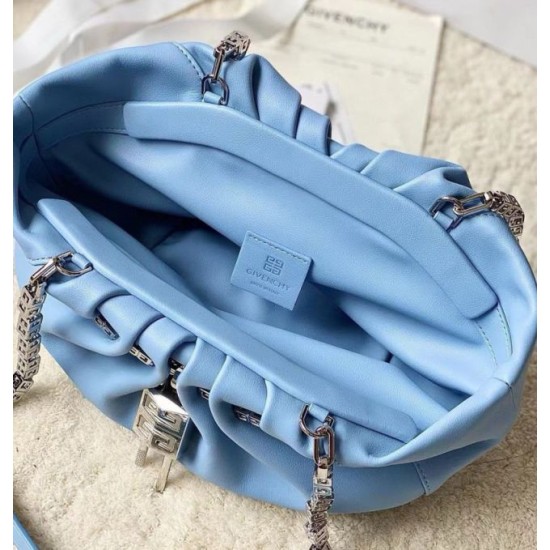 1:1 Replica Givenchy Small Kenny Bag Blue Knockoff