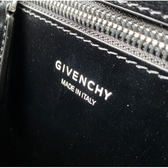 1:1 Replica Givenchy Mini Antigona Lock 4g Bag Black Knockoff