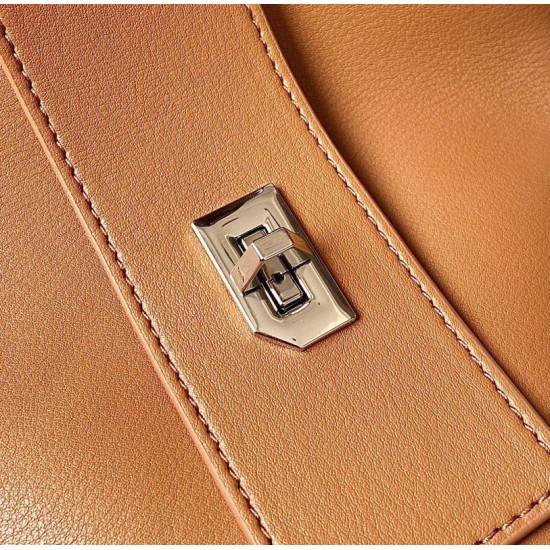 1:1 Replica Givenchy Antigona Medium Bag with Soft Closure Brown Knockoff
