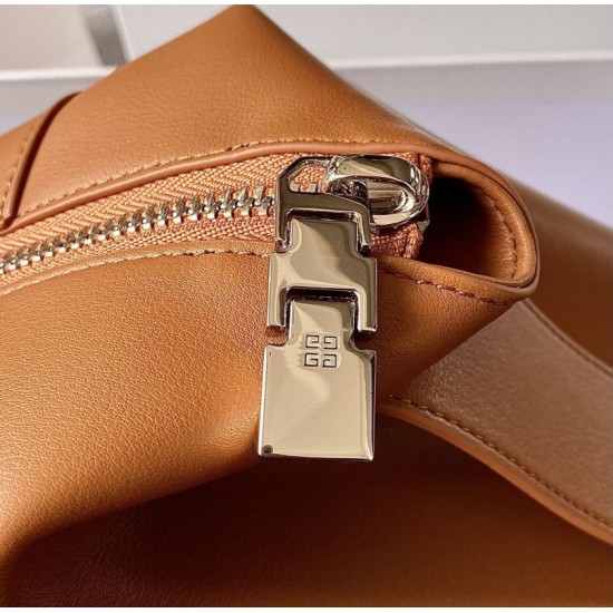 1:1 Replica Givenchy Antigona Medium Bag with Soft Closure Brown Knockoff