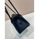 AAA Replica Prada Passage Medium Bag with Re-Nylon Flap 1BA495 Black 1:1 Replica Prada Passage Medium Bag with Re-Nylon Flap 1BA495 Black Knockoff