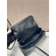 AAA Replica Prada Passage Medium Bag with Re-Nylon Flap 1BA495 Black 1:1 Replica Prada Passage Medium Bag with Re-Nylon Flap 1BA495 Black Knockoff