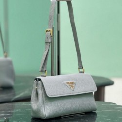 1:1 Replica Prada Flap Crossbody Bag 1BN022 Black Knockoff
