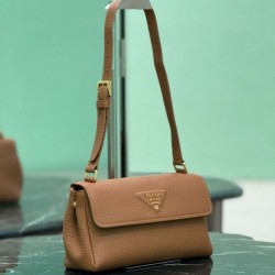 AAA Replica Prada Flap Crossbody Bag 1BN022 Brown 1:1 Replica Prada Flap Crossbody Bag 1BN022 Brown Knockoff