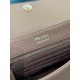 1:1 Replica Prada Flap Crossbody Bag 1BN022 Brown Knockoff