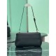1:1 Replica Prada Flap Crossbody Bag 1BN022 Black Knockoff