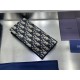 1:1 Replica Dior Long Vertical Wallet Beige/Black Oblique Jacquard Long Dior Wallet Knockoff