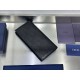 1:1 Replica Dior Oblique Galaxy Long Bifold Wallet Black Knockoff