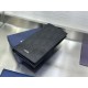 1:1 Replica Dior Oblique Galaxy Long Bifold Wallet Black Knockoff