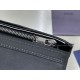 1:1 Replica Dior Oblique Galaxy Long Bifold Wallet Black Knockoff