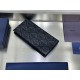 1:1 Replica Dior Long Vertical Wallet with CD Diamond Motif Knockoff