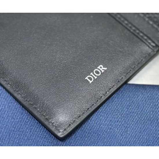 1:1 Replica Dior Long Vertical Wallet with CD Diamond Motif Knockoff