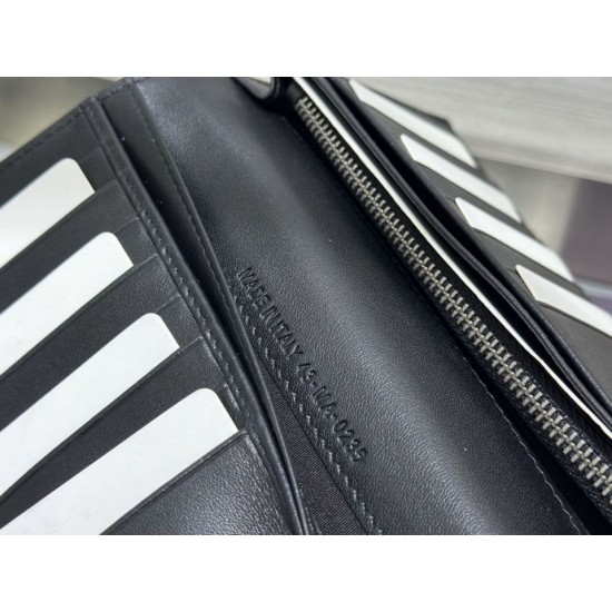 1:1 Replica Dior Long Vertical Wallet with CD Diamond Motif Knockoff