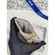 1:1 Replica Lady Dior Card Holder with Flap and Iconic Cannage Stitching Gray Knockoff