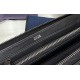 1:1 Replica Dior CD Icon long zip-around wallet black grained calfskin Knockoff