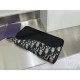 1:1 Replica Dior Saddle Oblique jacquard zip-around wallet beige/black Knockoff