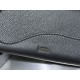 1:1 Replica Dior Saddle long zip-around wallet black grained calfskin Knockoff