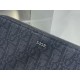 1:1 Replica Dior oblique jacquard zip-around wallet black Knockoff