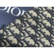 1:1 Replica Dior oblique jacquard zip-around wallet beige/black Knockoff