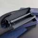 1:1 Replica Dior Saddle Oblique jacquard zip-around wallet gray Knockoff
