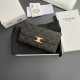 1:1 Replica Celine Large Canvas Wallet with Triumph Clasp Knockoff