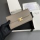 1:1 Replica Celine Large Triomphe Wallet Pebbles Knockoff