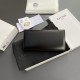 1:1 Replica Celine Large Triomphe Wallet Black Knockoff