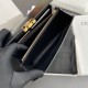 1:1 Replica Celine Large Triomphe Wallet Black Knockoff