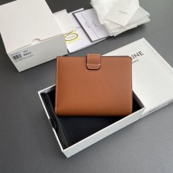 1:1 Replica Celine Wallet with Medium Nino Strap Brown Knockoff