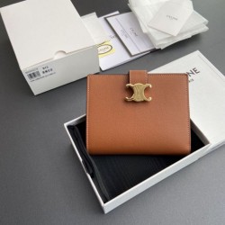 1:1 Replica Celine Wallet with Medium Nino Strap Brown Knockoff